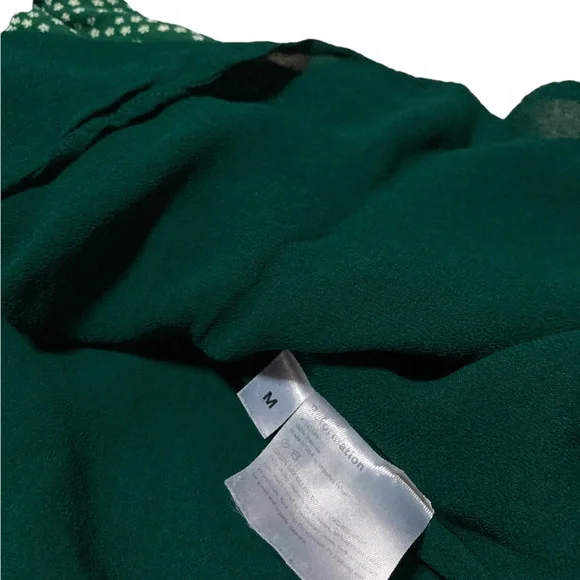 Reformation Green Mini Dress - Picture 8 of 9